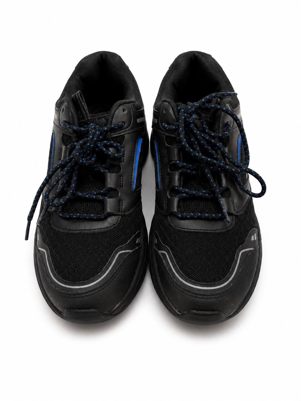 Survivors Women’s Black Blue Athletic Work Sneakers Size 7